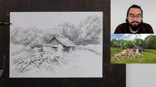 Бесплатный мастер-класс по графике «Дрова»