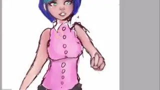Horned girl || speedpaint