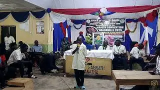 AMO CONV. SAT. EVENING - MEMORY RECITATION BY LEMECH MUSA