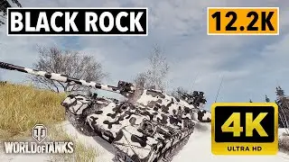 Erlenberg Destruction: Black Rock 12.3K dmg, 10 damaged, 6 destroyed (4K) | World of Tanks