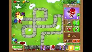 Bloons Tower Defense 6 Monkey Meadow Easy mode Speedrun 5:04