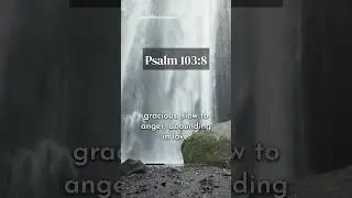 Psalm 103:8 - Be slow to anger, quick to heal #shorts #jesus #bible