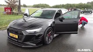 1052HP Audi RS6 Avant C8 STAGE X MMS Power Division   Revs, Drag Racing, Accelerations!