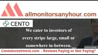 Centoinvestment.com , Reviews Paying Or Not Paying , #HYIP monitor