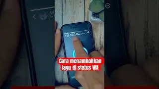 Cara baru menambahkan lagu di status wa audio #whatsapp #tutorial #statuswa