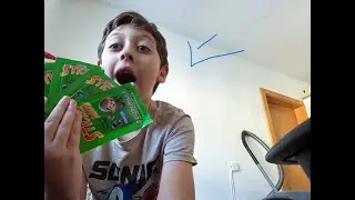 opening sticker mania cards