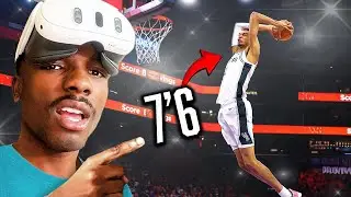 Играю за Виктора Вембаньяму ростом 7 футов 6 дюймов от первого лица!! (Блок-удары, удары с полови...
