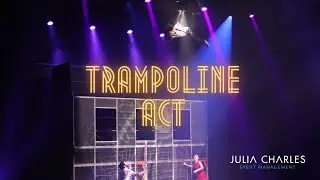 Trampoline Act | Flying Acrobats dazzle audiences with aerial stunts!