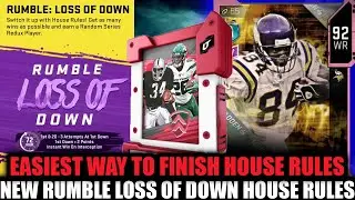 EASIEST WAY TO BEAT THE NEW HOUSE RULES EVENT! THE META, TIPS, AND TRICKS! | MADDEN 20 ULTIMATE TEAM
