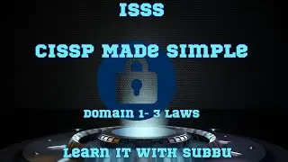 CISSP   Domain 1   3 Laws under CISSP
