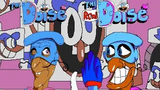 Pizza tower the doise vs the real doise fan made boss fight animation