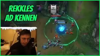 Caedrel Reacts To REKKLES Solo Bolo With AD KENNEN