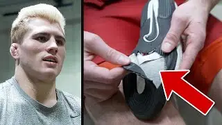 Angelo Ferrari Keeps Destroying His Wrestling Shoes