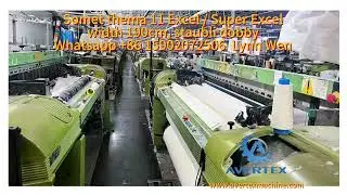 Somet Excel/Super Excel,190cm,staubli,Whatsapp +86 15902072506 #textile #machine #loom #weaving 