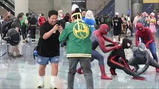 Самые яркие моменты Los Angeles Comic Con 2025. #LosAngelesComicCon #LAComicCon #lacomiccon