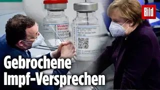 Corona-Impfung: Top 3 der leeren Versprechen der Politiker