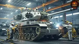 Inside the M551 Sheridan Factory: From Raw Steel to Airborne Combat Tank (Complete Process)