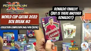 *NEW* PANINI World Cup Adrenalyn 2022 box break #2 - Looking for Top Masters & Invincibles!