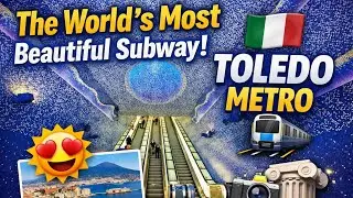 Toledo Metro Station Naples 🇮🇹 | The World&rsquo;s Most Beautiful Subway Station