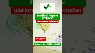 Medial Report FIT GCC Attestation | UAE Embassy | 2 to 3 working days | Prime Sign Attestation