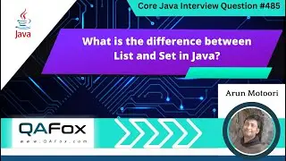 What is the difference between List and Set (Core Java Interview Question #485