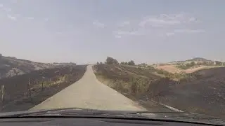 Incendi in Sicilia, il viaggio in auto tra le campagne bruciate di Gangi