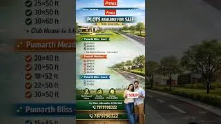Plots available for sale. #indoreproperty #indorerealestate #property #realestate #investment #house