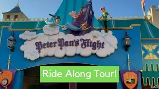 Full Magic Kingdom Peter Pan Ride Along Tour