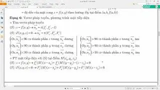 TỔNG ÔN GIỮA KỲ GIẢI TÍCH 2