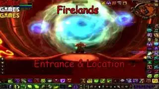 Firelands Raid Entrance & Location