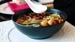 The Herrera's eats at MEGU Restaurant, The Pearl- Qatar
