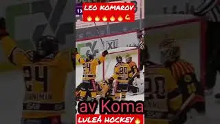 Leo Komarov M&aring;l Lule&aring; Hockey vs Bryn&auml;s #shl #hockey #Lule&aring; #Lule&aring;fans #Lule&aring;hockey