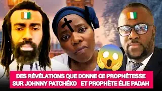 CE PROPHÉTESSE SORT DES RÉVÉLATIONS SUR JOHNNY PATCHÉKO ET PROPHÈTE ÉLIE PADAH REGARDÉ ATTENTIVEMENT