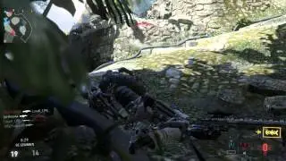 Amazing Sniper skills gameplay CoD AW PS4 Multiplayer !! #1