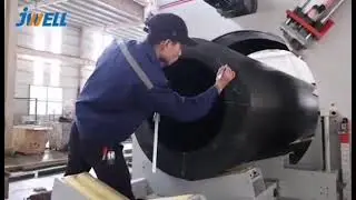 JWELL HDPE super thick PP pipe extrusion line （Large diameter, large wall thickness）