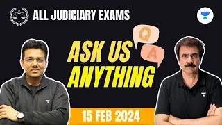 Ask us Anything | Tansukh Paliwal | Anil Khanna | All State Judiciary Exams