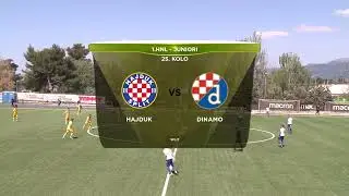 HAJDUK vs DINAMO 3:1 (25. kolo, Prva HNL - Juniori 21/22)