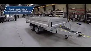 How to Use the 1 Way Tipper Trailer | Galvanised European Trailers