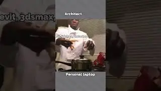 The architect installs programs for work on the laptop #funny #bimexperts #funnyimages #funnymemes