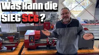 SIEG SC6 Drehmaschine &ndash; kompakt, massiv & leistungsstark | Vorstellung & Funktionen