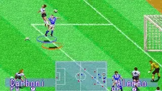 CPU Game: Argentina vs. Italy | International Superstar Soccer Deluxe (SNES)