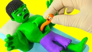 Червяк в моём животе?! Яблочный сюрприз!! ★ Покадровые мультфильмы