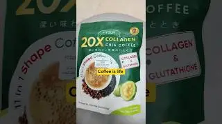 20x collagen Chia coffee                           Ilove this coffee☕ #viralvideo #coffee #fitgum