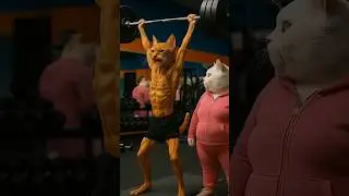 Orange cat and white cat glow up love story || story that no one forget #short #orangecat #aiart