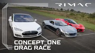 DRAG RACE: Rimac Concept_One Takes 'em All