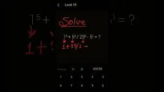 Math Riddle ➗ ➖ | Level 19 | math riddles with answers | #trending #ytshorts #learnwithfun