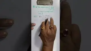 How to crack problems of Matrix rapidly #trending #mathematics #sumansir #sigmarule #shorts