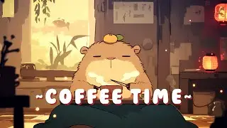 Capybara Music Corner - Calming Beats & Melodies ~ Cozy Atmosphere ~ 🦫 🎵 🌙