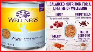 Wellness Complete Health Grain Free Wet Canned Cat Food, Natural Ingredients, Made in USA