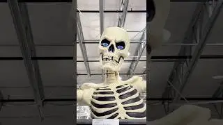 Costco&rsquo;s GIANT Ground-Breaking Skeleton with LCD Eyes 👀🎃 | Halloween 2025 Find!#costcofinds